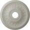 Ekena Millwork Bailey Ceiling Medallion (Fits Canopies up to 5 3/4"), 18"OD x 3 3/4"ID x 1 1/2"P, Pot of Cream CM18BIPCF - alternate 1